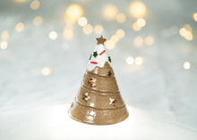 Load image into Gallery viewer, Hand thrown Tree - Gingerbread - Small