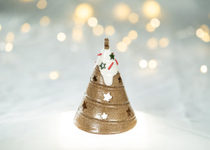 Hand thrown Tree - Gingerbread - Small