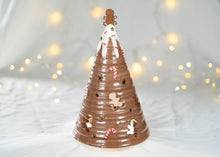 Load image into Gallery viewer, Hand thrown Tree - Gingerbread - XXL