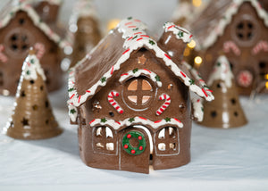 Hand thrown - Gingerbread House