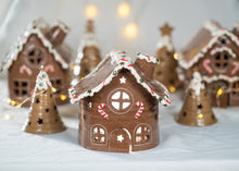 Load image into Gallery viewer, Hand thrown - Gingerbread House