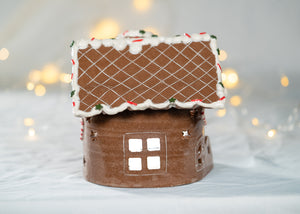 Hand thrown - Gingerbread House