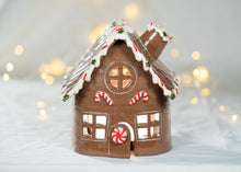 Load image into Gallery viewer, Hand thrown - Gingerbread House