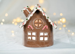 Hand thrown - Gingerbread House