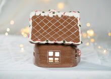 Load image into Gallery viewer, Hand thrown - Gingerbread House