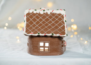 Hand thrown - Gingerbread House