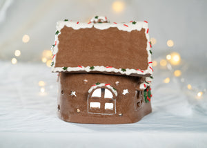 Hand thrown - Gingerbread House