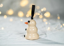 Load image into Gallery viewer, Snowman Bell Ornament