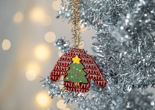 Christmas Sweater Ornament