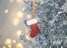 Load image into Gallery viewer, Knit Stocking Ornament