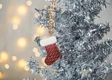 Load image into Gallery viewer, Knit Stocking Ornament