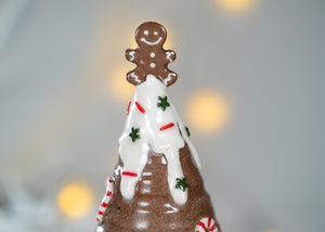 Hand thrown Tree - Gingerbread - XXL