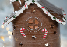 Load image into Gallery viewer, Hand thrown - Gingerbread House