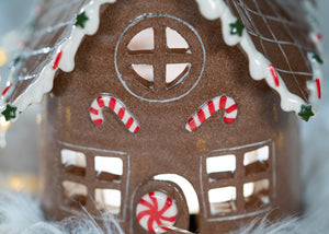 Hand thrown - Gingerbread House