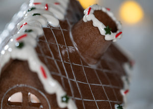 Hand thrown - Gingerbread House