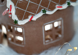 Hand thrown - Gingerbread House