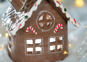 Hand thrown - Gingerbread House