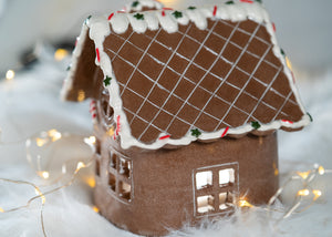 Hand thrown - Gingerbread House