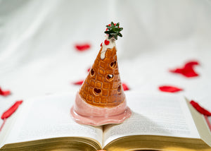 Melting Ice Cream Cone luminary