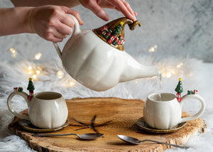 Tea set - Christmas Tree