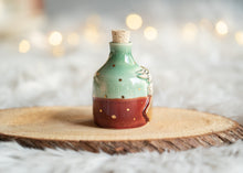 Load image into Gallery viewer, Jingle Bells in a bottle with gold accents